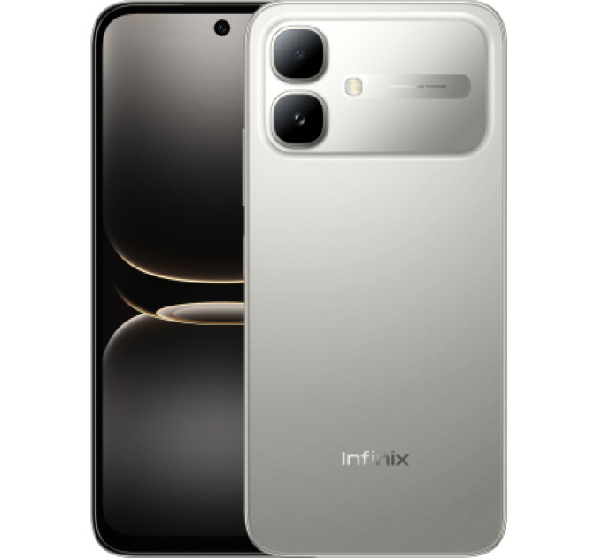 Infinix Мобільний телефон Infinix Smart 20 4/64Gb Polaris Titanium (4894947122606)