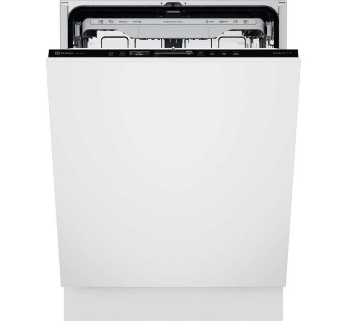 Electrolux HA Посудомийна машина Electrolux вбудована, 14компл., А, 60см, дисплей, інвертор, 3й кошик, ComfortLift, чорний