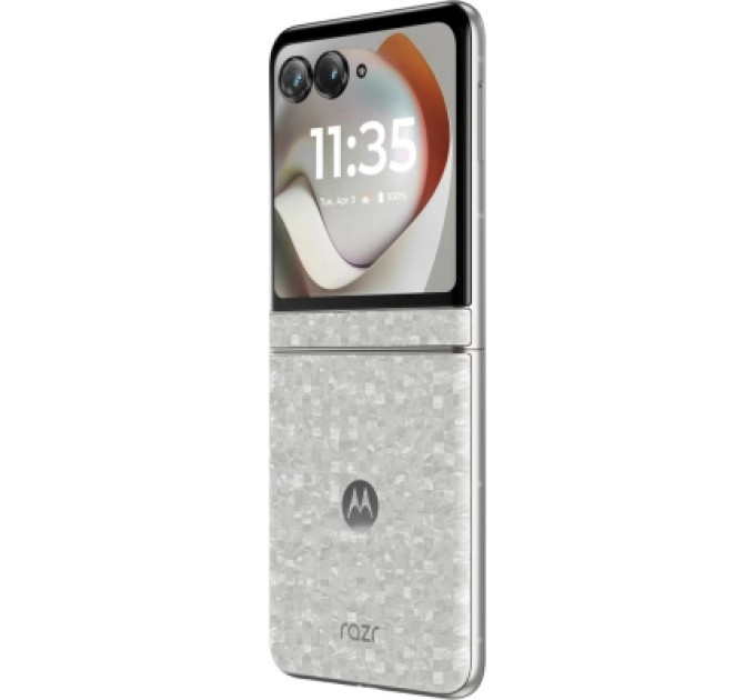 Motorola Мобільний телефон Motorola Razr 70 8/256GB Bright White (PBB60008PL)
