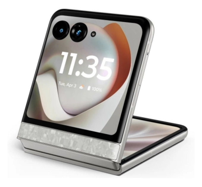 Motorola Мобільний телефон Motorola Razr 70 8/256GB Bright White (PBB60008PL)