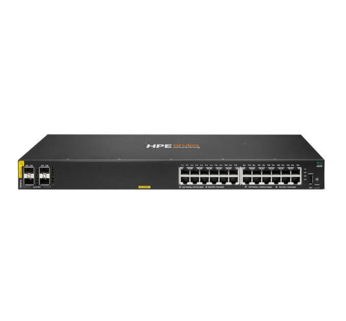 ARUBA BY HPE Комутатор HPE Aruba 6000 24G CL4 4SFP Switch (R8N87B)
