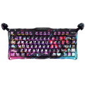 GravaStar Клавіатура магнітна GravaStar Mercury V75 Pro 80keys, Magnetic Jade Gaming, 8K, USB-A, RGB, Neon Graffiti