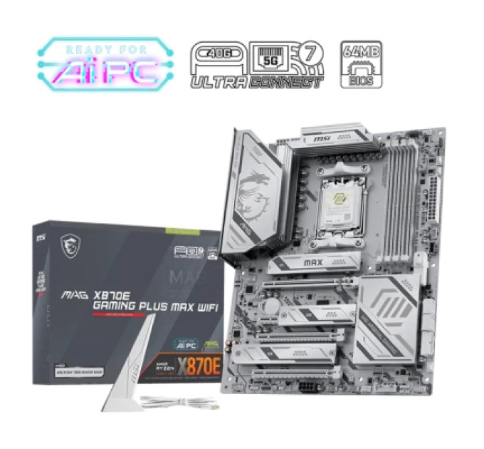MSI Материнська плата MSI MAG X870E GAMING PLUS MAX WIFI