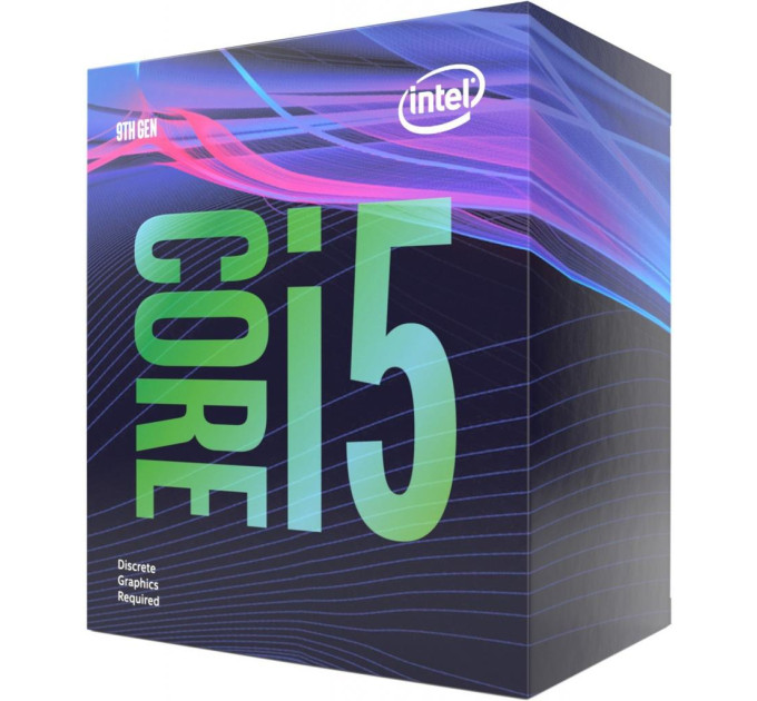 INTEL Процесор Intel Core i5 9400F 2.9GHz (9MB, Coffee Lake, 65W, S1151) Box (BX80684I59400F)