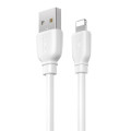 Remax Кабель Remax Suji USB - Lightning (M/M), 1 м, White (RC-138i W)