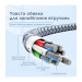 Cablexpert Кабель Remax Jany Series USB - micro USB, 1m Silver (RC-124m)