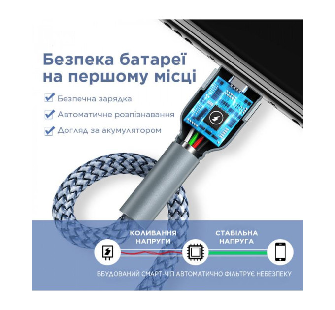 Cablexpert Кабель Remax Jany Series USB to Type-C Silver (RC-124A)