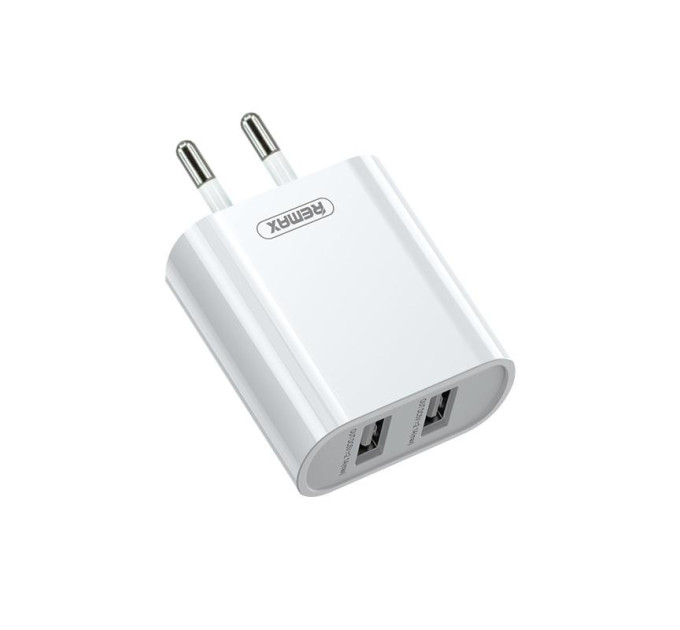 Remax Мережевий зарядний пристрій Remax Simple Series 2xUSB 2.1A White (RP-U35)