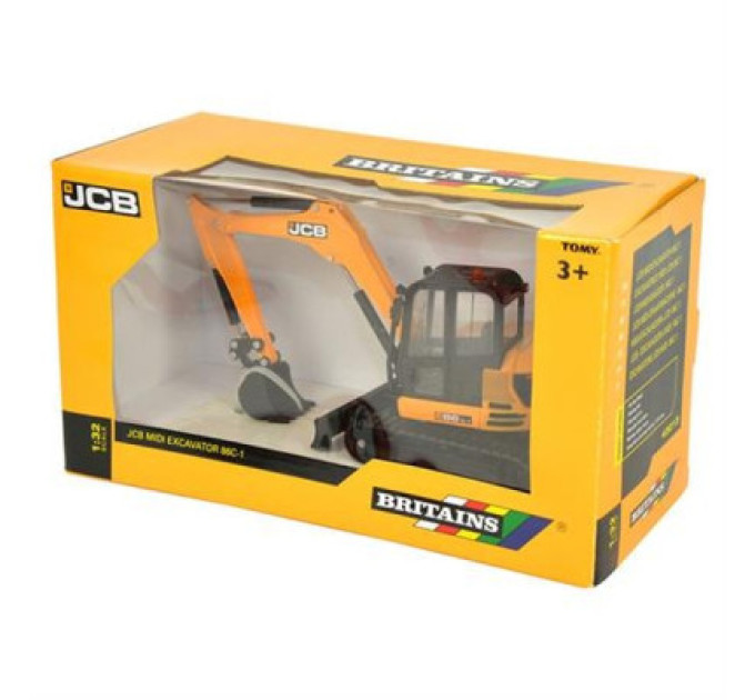 Britains Спецтехніка Britains Екскаватор JCB 86C-1, 1:32 (43013)