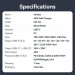 Vention Зарядний пристрій VENTION 2-Port USB (C + C) GaN Charger (45W/45W) EU-Plug Transparent White (FCFW0-EU)
