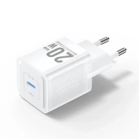 Зарядний пристрій VENTION 1-Port USB-C GaN Charger (20W) EU-Plug White (FEPW0-EU)