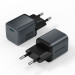 Vention Зарядний пристрій VENTION 1-Port USB-C GaN Charger (20W) EU-Plug Gray (FEVH0-EU)