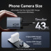 Vention Зарядний пристрій VENTION 2-Port USB (C + C) GaN Charger (45W/45W) Gray with USB-C to USB-C Cable (1M) Black EU-Plug (TZ-FCDH0-EU)