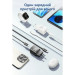 Vention Зарядний пристрій VENTION 2-Port USB (C + A) GaN Charger (30W/30W) with USB-C to USB-C Cable (1M) EU-Plug White (TZ-FEQW0-EU-01)
