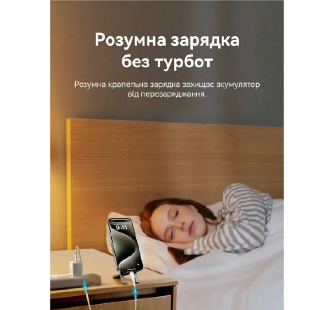 Vention Зарядний пристрій VENTION 1-Port USB-C GaN Charger (20W) EU-Plug Black (FEPB0-EU)