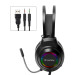 ColorWay Гарнітура СolorWay BlazeCore RGB Black (CW-HPG03BK)