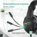 ColorWay Гарнітура СolorWay Bloodwave LED Black (CW-HPG01BK)