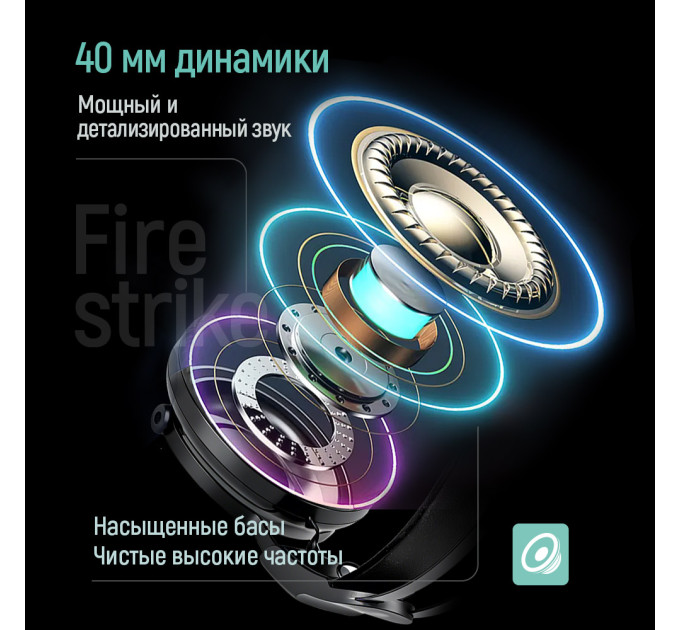 ColorWay Гарнітура СolorWay Firestrike RGB Black (CW-HPG04BK)