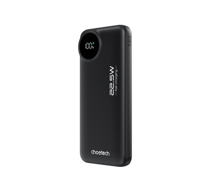 Choetech Універсальна мобільна батарея Choetech B791 10000mAh 22.5W Black