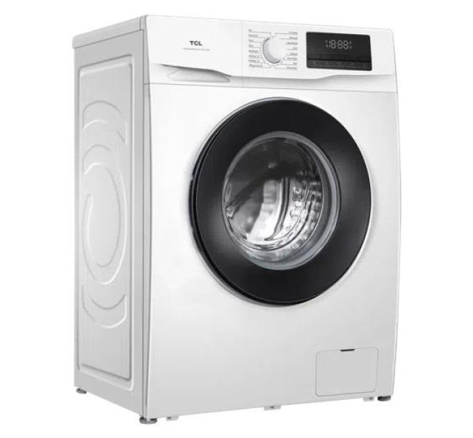 TCL HA Пральна машина TCL фронтальна, 6кг, 1000, B, 45см, дисплей, пара, інвертор, білий