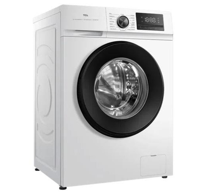 TCL HA Пральна машина TCL фронтальна, 7кг, 1400, A, 49см, дисплей, пара, інвертор, білий