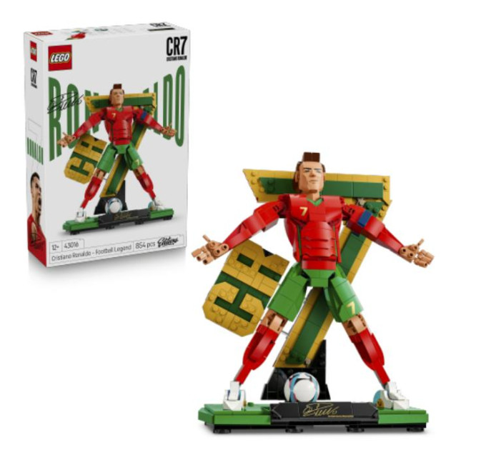 LEGO Конструктор LEGO Editions Football Кріштіану Роналду — легенда футболу