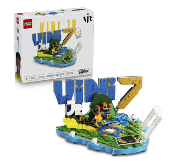 LEGO Конструктор LEGO Editions Football Вінісіус Жуніор — найкращі моменти футбольних матчів