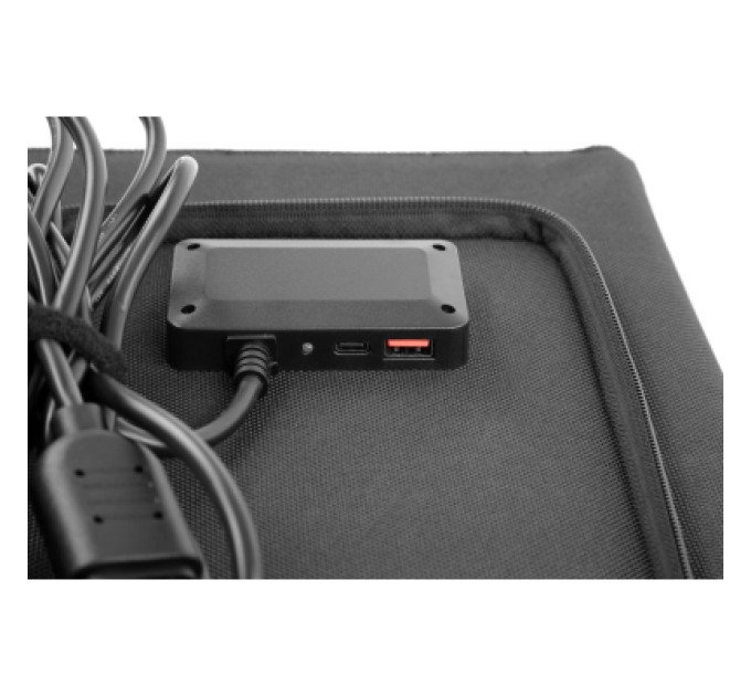 2E Портативна сонячна панель 2E 120W charger, DC, USB-С PD18W, USB-A 24W (2E-LSFC-120)