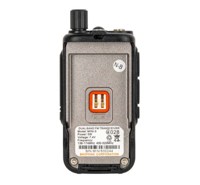 Baofeng Портативна рація Baofeng UV-5R_MINI_Black_Single
