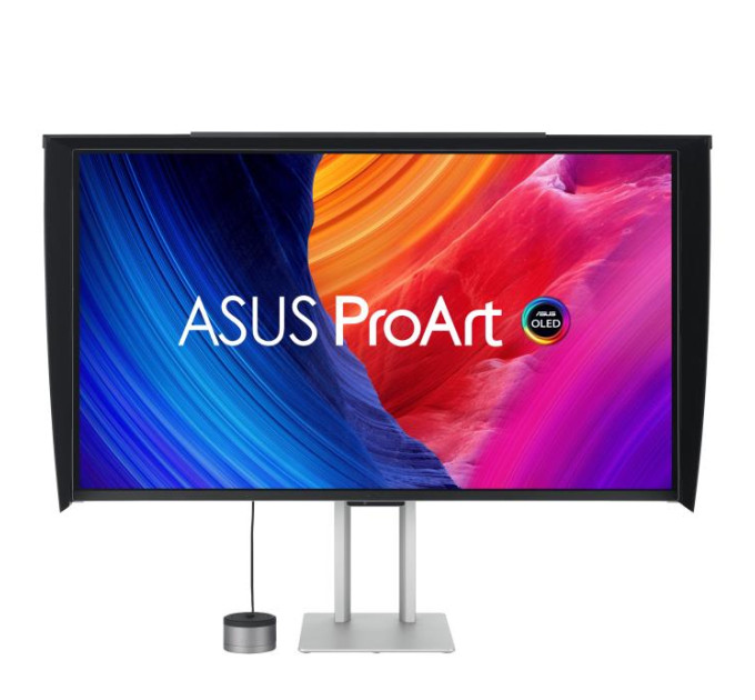 ASUS monitors Монітор Asus 31.5" ProArt OLED PA32UCDMR-K HDMI, DP, USB-C, 2xThunderbolt, USB, MM, QD-OLED, 3840x2160, 240Hz, 0.1ms, DCI-P3 99%, Pivot, HDR400