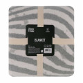 ARDESTO Textiles Плед ARDESTO Leonardo 150х200см, 50% бавовна, 30% поліестер, 20% акрил, хвиля, сірий