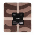 ARDESTO Textiles Плед ARDESTO Leonardo 150х200см, 50% бавовна, 30% поліестер, 20% акрил, малюнок, коричневий