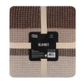 ARDESTO Textiles Плед ARDESTO Leonardo 200х220см, 50% бавовна, 30% поліестер, 20% акрил, піке, коричневий