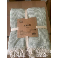 Плед ARDESTO Basic 150х200см, 100% бавовна, зелений