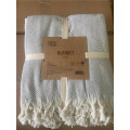 ARDESTO Textiles Плед ARDESTO Basic 200х230см, 100% бавовна, сірий