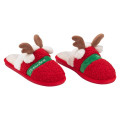 ARDESTO Textiles Взуття домашнє ARDESTO Christmas 38/39 розмір, 100% поліестер, підошва 100% гума, червоний