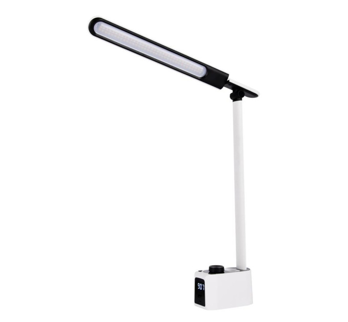 Osram Лампа настільна OSRAM Panan Clock 8Вт 3000К 4000К 6500К 2USB з димером, білий