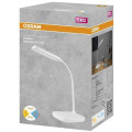 Osram Лампа настільна OSRAM Panan DISK SQ 12W 3000К 4000К 6500К з димером, білий