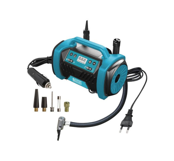 Konner&Sohnen Компресор повітряний Konner&Sohnen KS P30, 12В, 120Вт, 150psi, 35л/хв, 1.8кг
