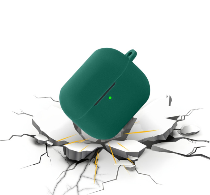 BeCover Чохол BeCover Silicon для Samsung Galaxy Buds 3 FE Dark Green (715112)