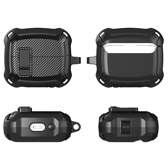 BeCover Чохол для навушників BeCover Protective для Samsung Galaxy Buds 3 FE Black (715118)