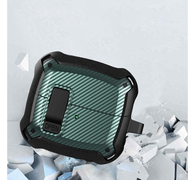 BeCover Чохол для навушників BeCover Protective для Samsung Galaxy Buds 3 FE Dark Green (715120)