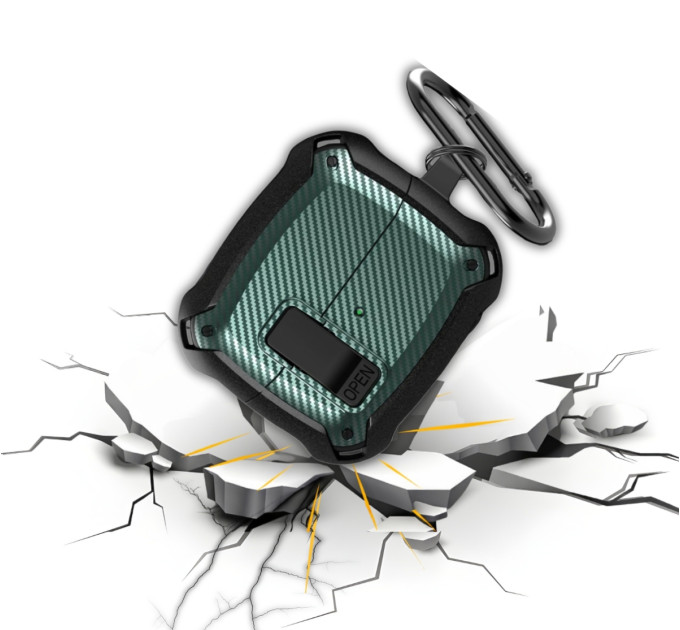 BeCover Чохол для навушників BeCover Protective для Samsung Galaxy Buds 3 FE Dark Green (715120)
