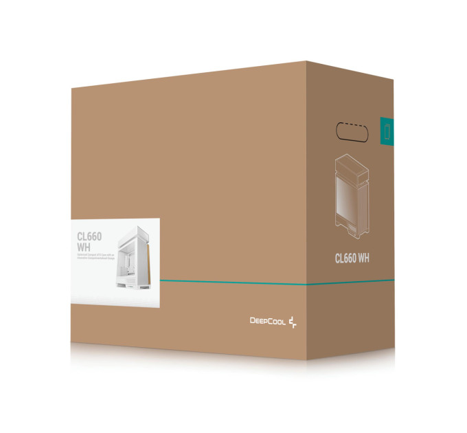 Deepcool Корпус DeepCool CL660 White (R-CL660-WHNNA0-G-1)