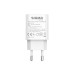 Sigma mobile Мережевий зарядний пристрій Sigma mobile X-power 33W GaN, PD, QC (1xUSB-C + 1xUSB-A) White (PS33-01)