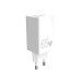 Sigma mobile Мережевий зарядний пристрій Sigma mobile X-power 65W GaN, PD, QC (2xUSB-C + 1xUSB-A) White (PS65-01)