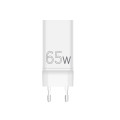 Sigma mobile Мережевий зарядний пристрій Sigma mobile X-power 65W GaN, PD, QC (2xUSB-C + 1xUSB-A) White (PS65-01)