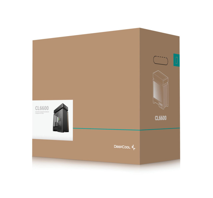 Deepcool Корпус DeepCool CL6600 Black (R-CL6600-BKNNA0-G-1)