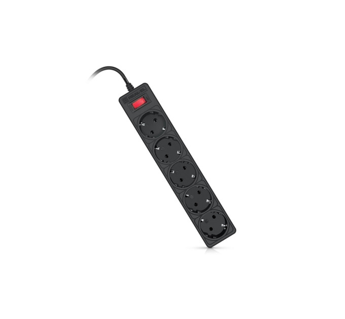 REAL-EL Фільтр живлення REAL-EL RS-Protect 505 1.8 м Black (EL122300044)