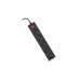 REAL-EL Фільтр живлення REAL-EL RS-Protect 505 1.8 м Black (EL122300044)